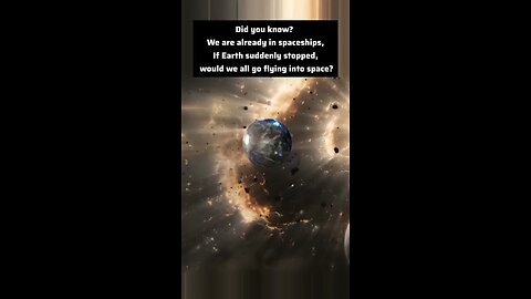 What if earth suddenly stop?