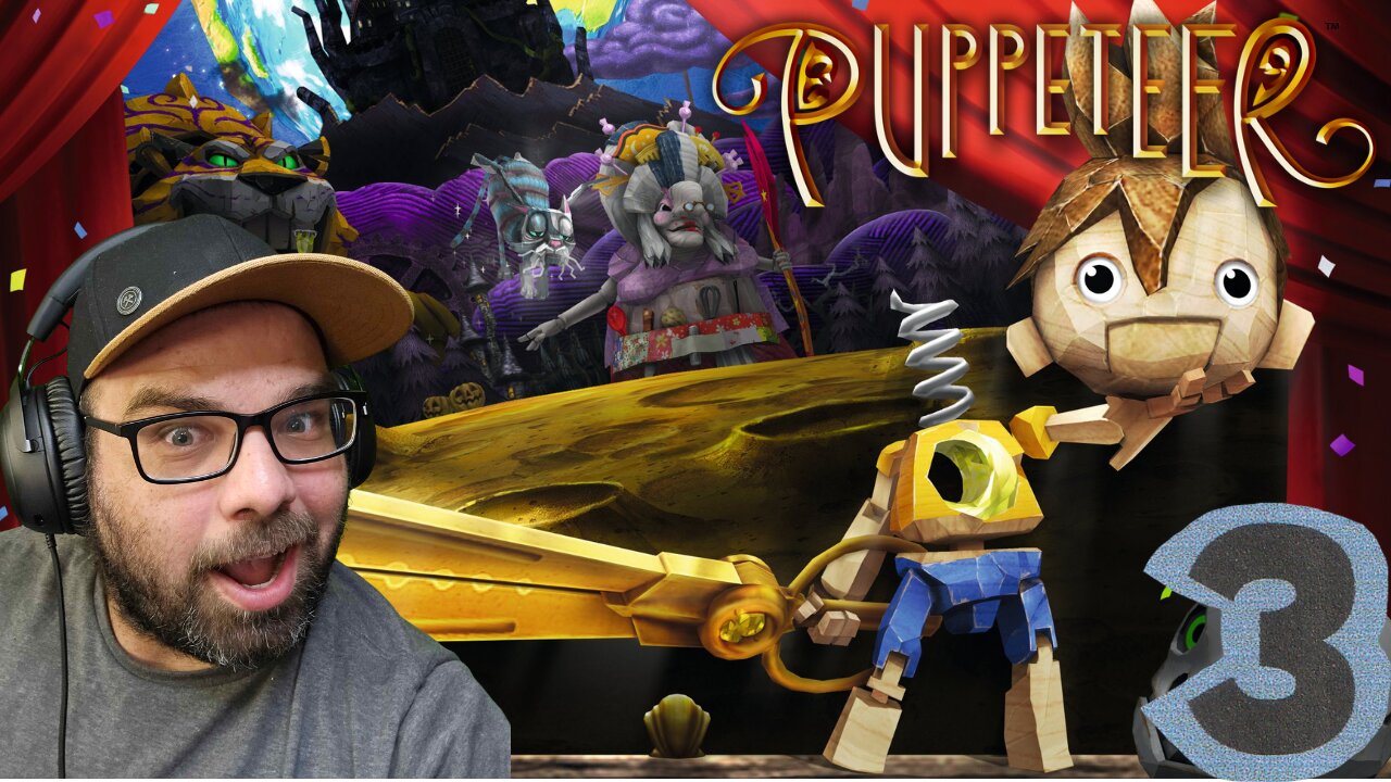 Playing Puppeteer!! Old PS3 Game Stream 3 THE END