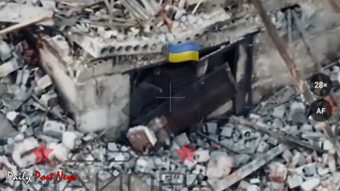 This is crazy! In street fighting, Russian troops use drones and mines to destroy Ukrainian bunkers