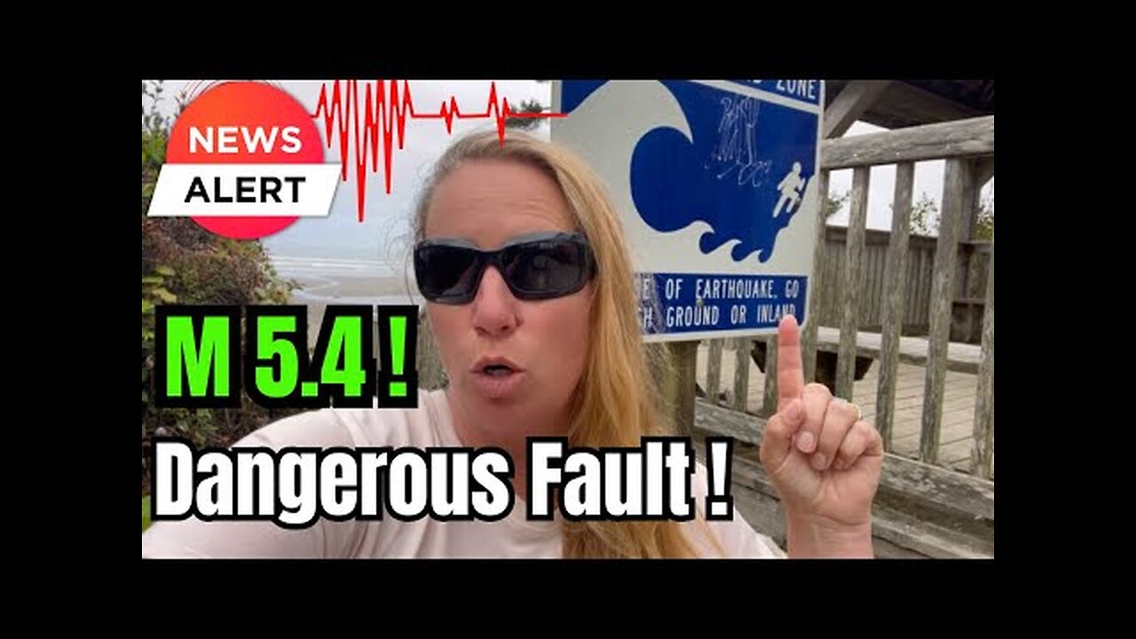 BREAKING OREGON: 2 Strong Earthquakes at Blanco Fault that CAN TRIGGER THE CASCADIA FAULT BIG ONE !