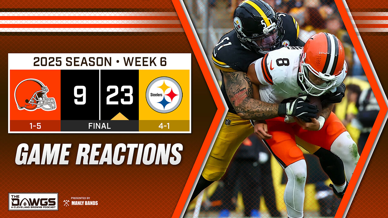 Browns x Steelers: Game Reactions - Browns Extend Losing Streak to 22-Straight Games
