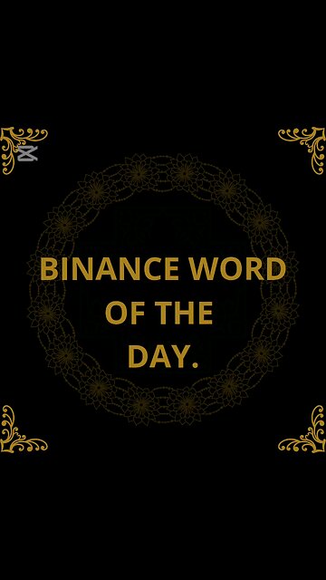Binance Word Of The Day. Theme:#MerryBinance 12/22/2025