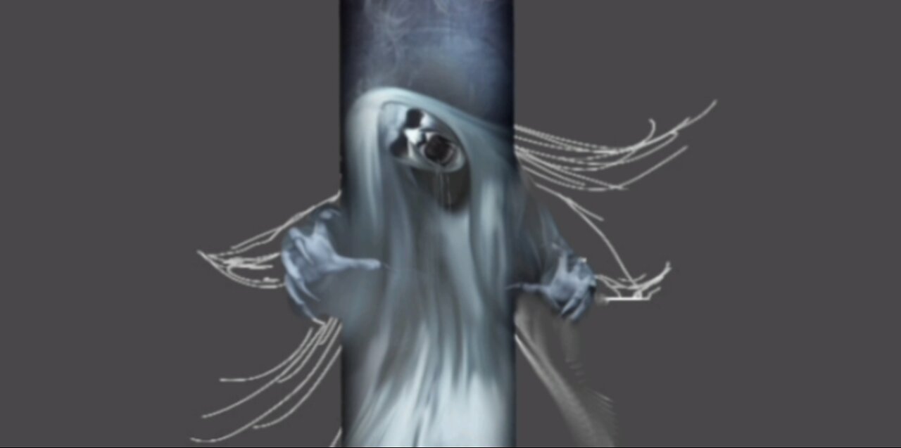 Ghost painting process