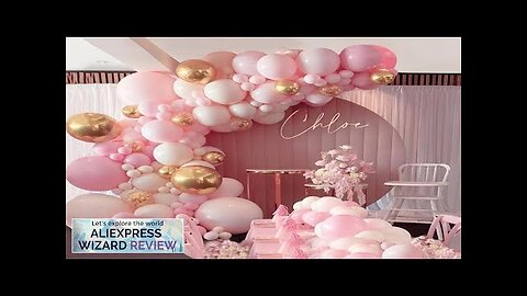 Balloon Garland Arch Kit Birthday Party Decoration Girl Birthday Foil Balloon Baby Review