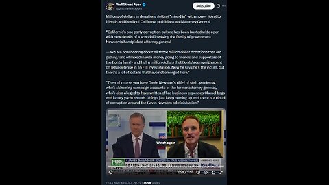 “mixed in” with money going to friends and family of California politicians and Attorney General