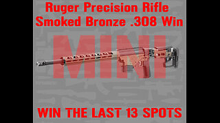 Ruger Precision Rifle MINI #4 FOR THE LAST 13 SPOTS IN THE MAIN WEBINAR
