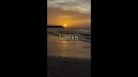 1 John 4:15 (NIV)