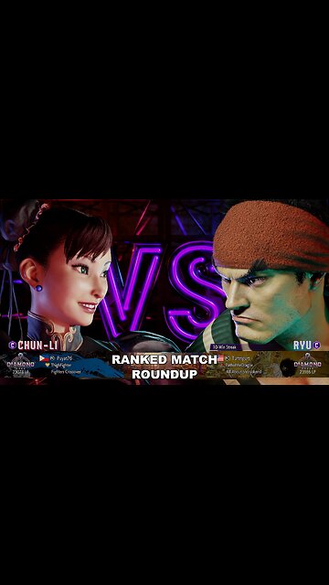 Kuya Kalbo SF6 Ranked Match Roundup. Chun Li 4 star Diamond Rank [Hori Fight Stick]