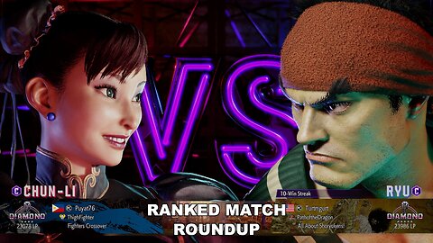 Kuya Kalbo SF6 Ranked Match Roundup. Chun Li 4 star Diamond Rank [Hori Fight Stick]