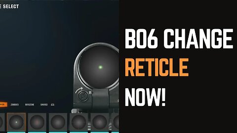 How to Change Your Reticle in BO6: Quick Steps!