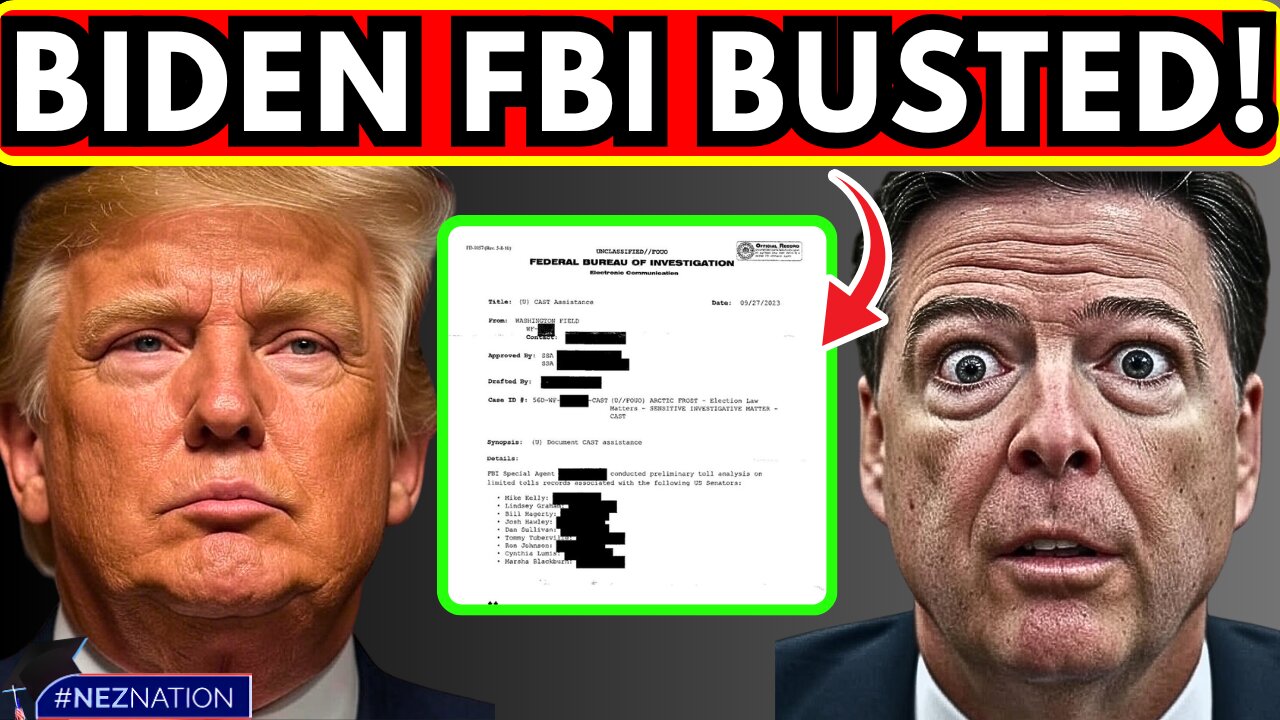 🚨WORSE THAN WATERGATE! Biden's FBI Caught Spying on Republicans!