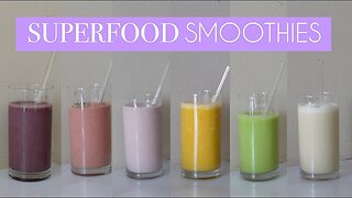 30 Healthy Smoothie Recipes | Easy & Delicious Blends for Every Day Energy, Gut Health, Immunity