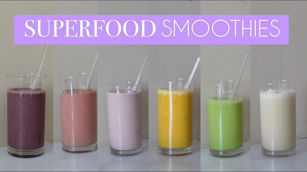 30 Healthy Smoothie Recipes | Easy & Delicious Blends for Every Day Energy, Gut Health, Immunity