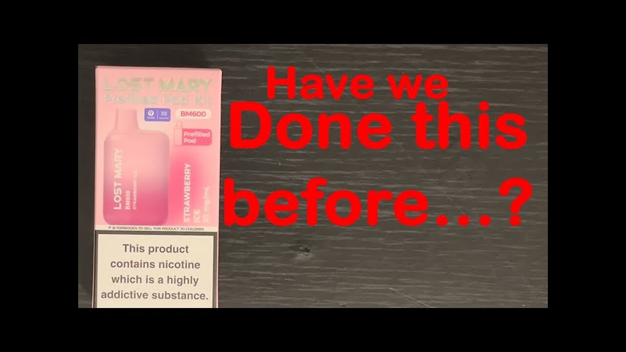 Lost Mary BM600 v2 - unboxing & initial review