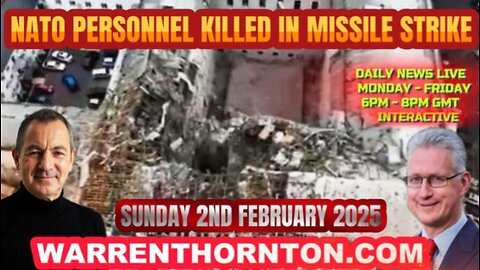 NATO PERSONNEL KILLED IN MISSILE STRIKE WITH WARREN THORNTON & LEMBIT OPIK