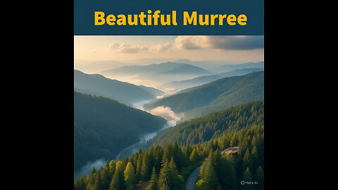 Beautiful Murree from the Eye of a Drone | Scenic Aerial Views of Murree Hills, Pakistan