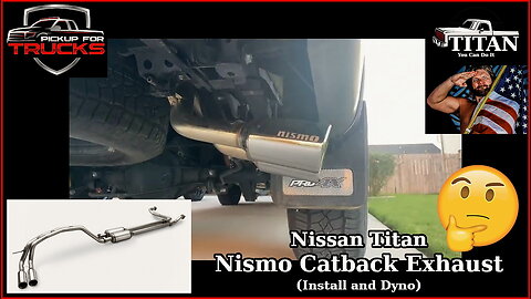 Nissan Titan, Nismo Catback Exhaust (Install and Dyno)