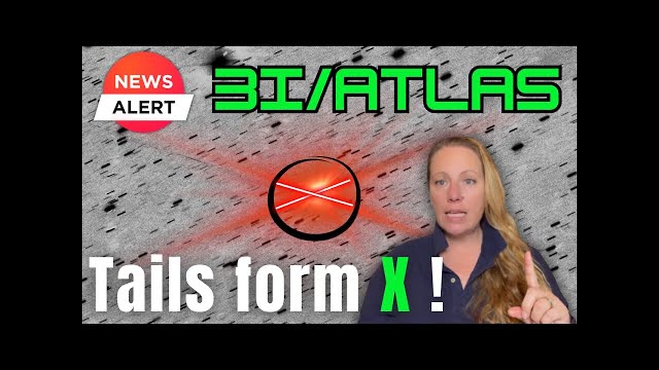 BREAKING: Lines go in the WRONG DIRECTION ! Strange GLOWING PLUME of 3I/Atlas like Headlights !