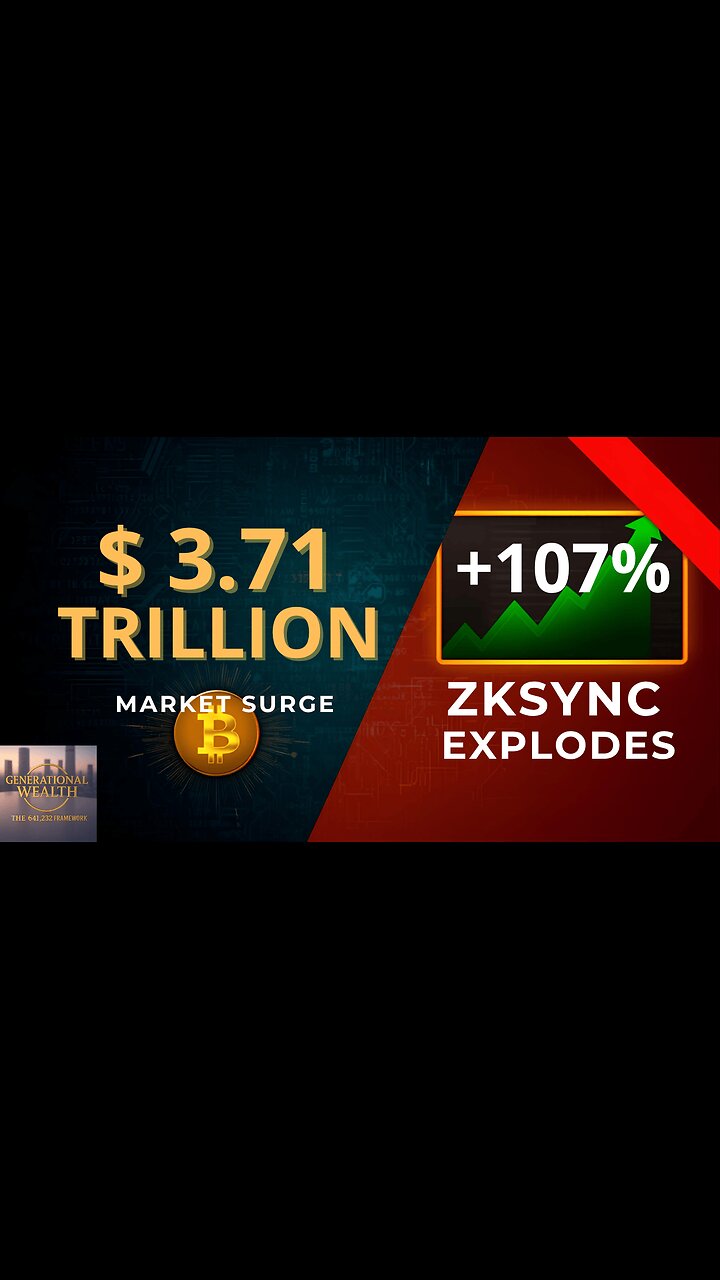 Crypto Market Explodes to $3.71 Trillion as Bitcoin Eyes $111K and One Altcoin Surges 107%