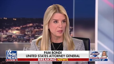 BREAKING: AG Pam Bondi vows to rid DOJ of 'worst of the worst'! - 3/4/25