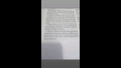Matthew 27:50-53 , First resurrection