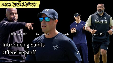 Saints & Kellen Moore Building an Elite Offensive Coaching Staff!