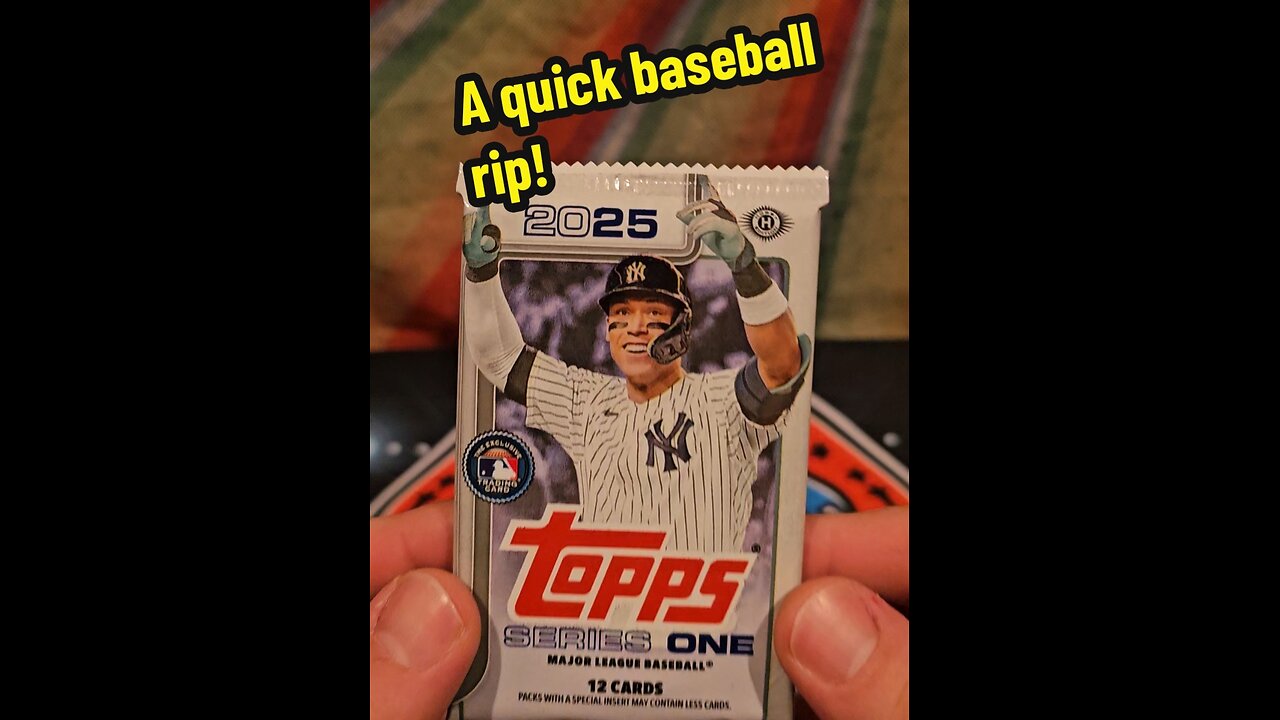 Topps 2025 Series 1 Baseball pack rip!