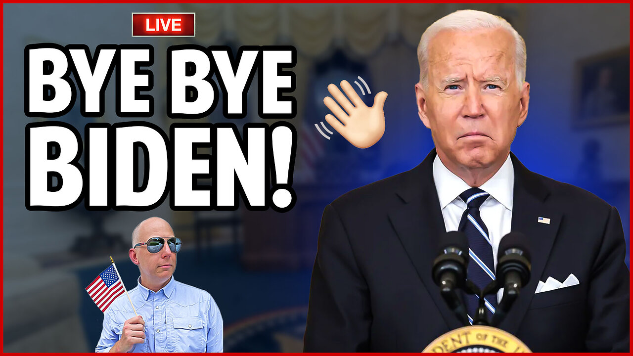🔴 Bye Bye BIDEN! Farewell Address to the Nation LIVE!