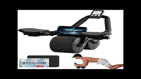 Elbow Support Automatic Rebound Abdominal WheelAb Roller for Abdominal Exercise Review