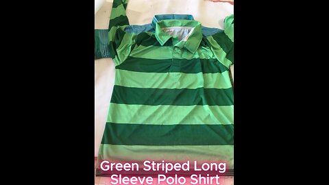 Custom Green Striped Polo – Perfect for Casual or Event Wear
