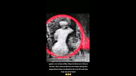 Ghost of a woman captured on camera