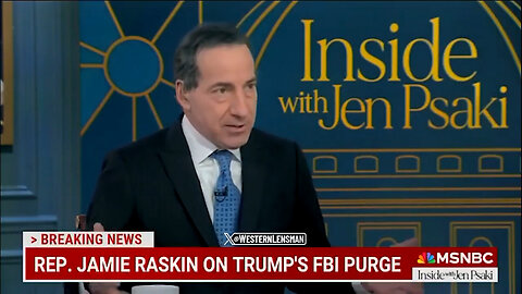 Hyperventilating Jamie Raskin's NERVOUS Rant About Trump Kicking J6 FBI Agents OUT Is DELISH