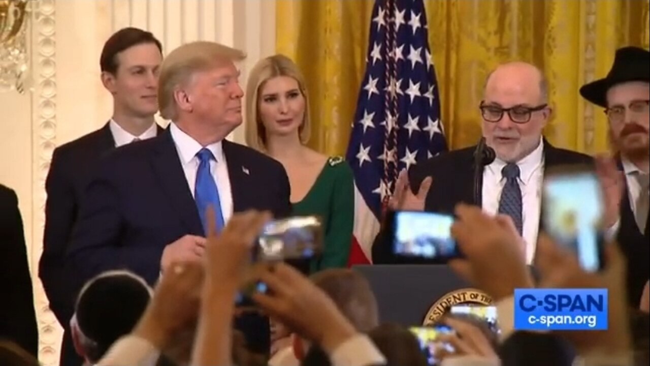 MARK LEVIN DECLARES PRESIDENT TRUMP THE FIRST JEWISH PRESIDENT -- DECEMBER 2019