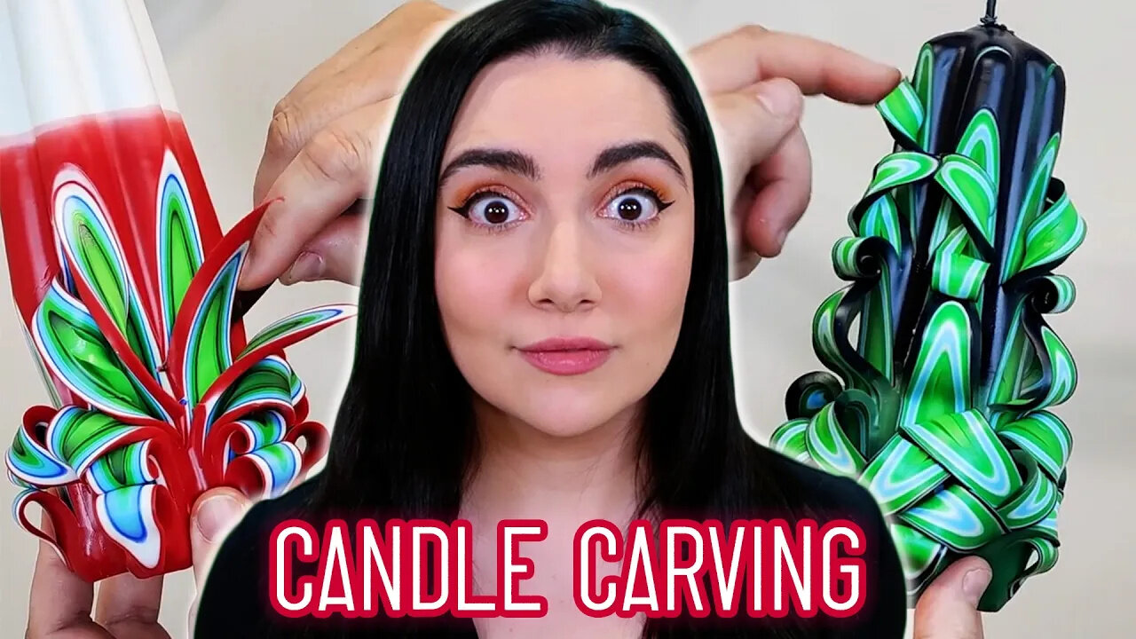 I Tried Candle Carving For The First Time