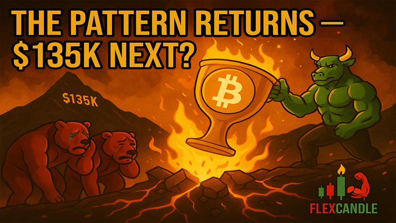 BITCOIN CUP & HANDLE IS BACK! 🚀 $125K HIT Now $135K IS NEXT? EP. 173