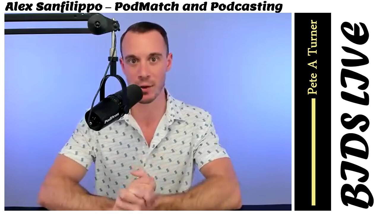 Alex Sanfilippo – PodMatch and Podcasting