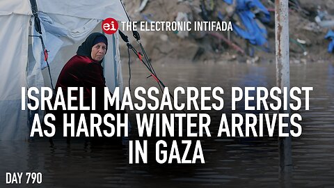 Israeli massacres persist as harsh winter arrives in Gaza, with Nora Barrows-Friedman