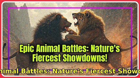 Epic Animal Battles: Nature's Fiercest Showdowns!