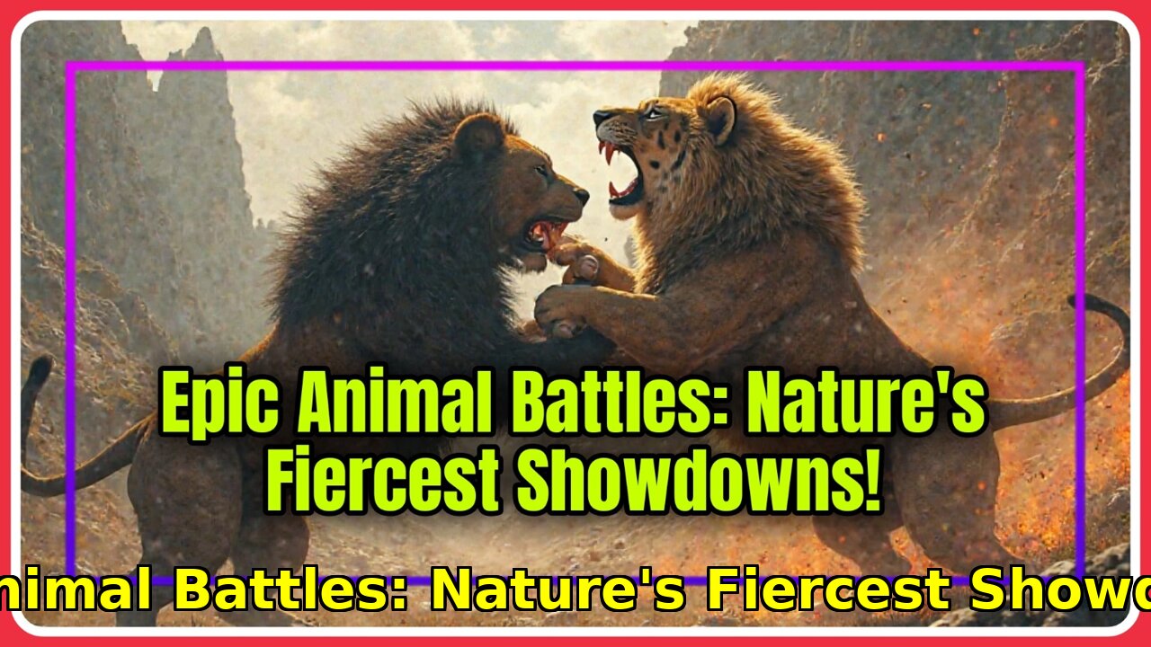 Epic Animal Battles: Nature's Fiercest Showdowns!