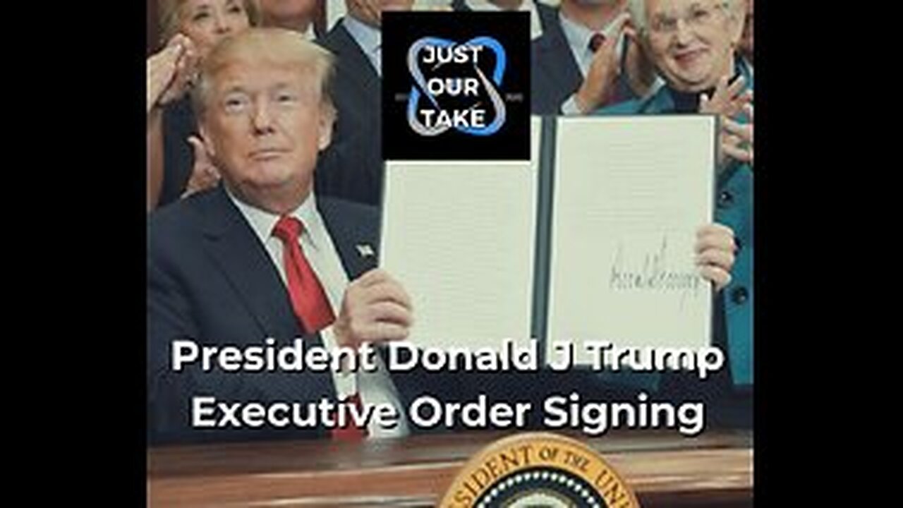 Trump Signs Executive Orders LIVE