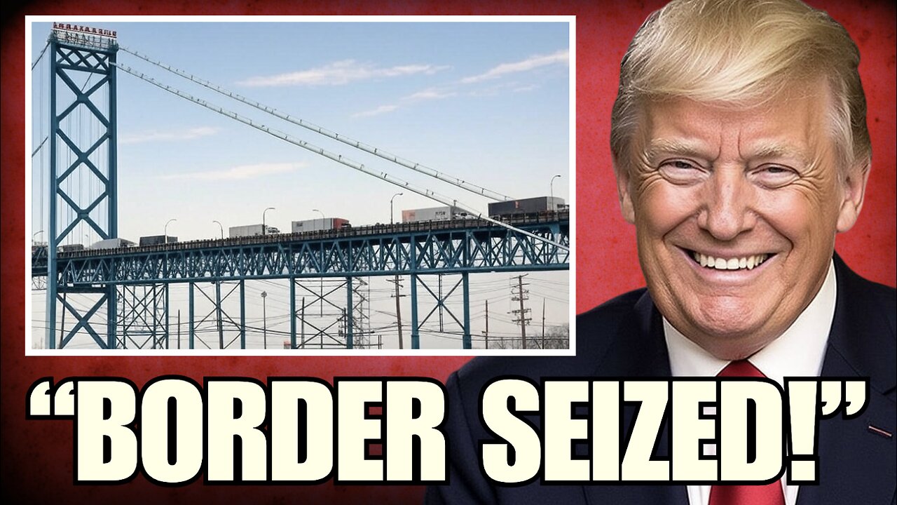 Trump DROPS BOMBSHELL at Canada Border - Canada ERUPTS!