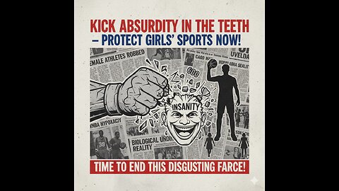 Kick Absurdity in the Teeth – Protect Girls' Sports NOW!