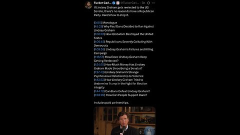 Please America Don't put this Snake Lindsey Graham back in office