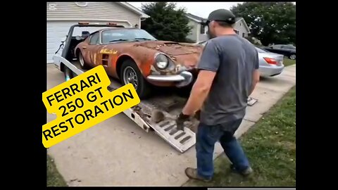 Restauro Completo Ferrari 250 GT: Rinascita di un’Icona Leggendaria | Prima & Dopo