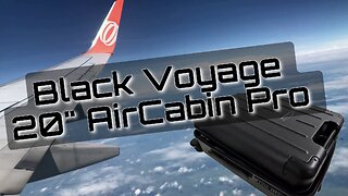 BlackVoyage AirCabin Pro 20" Suitcase Review — Vacuum Seal Compression Luggage With USB Port