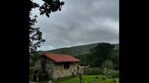 DURMIENDO con mi NOVIA en un REFUGIO DE MONTAÑA