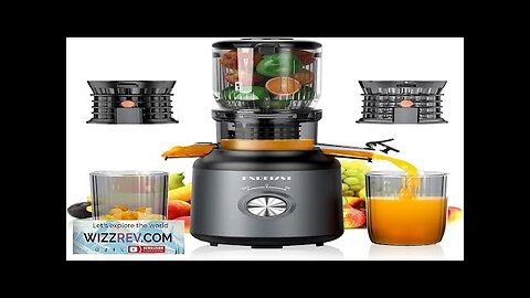 Cold Press Juicer Juicer Machines with 4.2'' Large Feed Chute Fit Whole Review