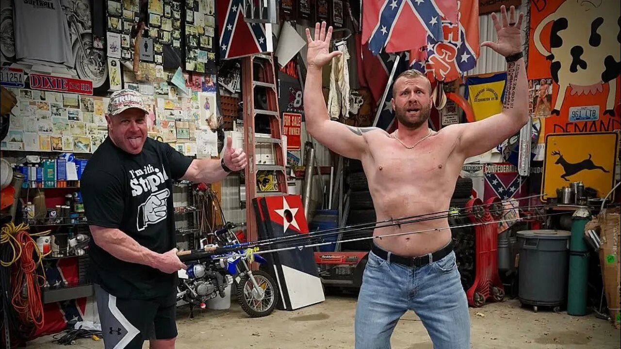 Fishing Pole Pain Test!!!