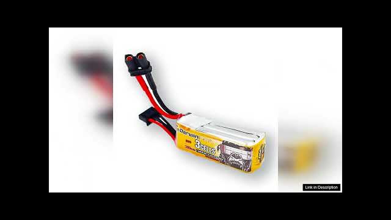 DarwinFPV 11.4V 380mAh 60C 3S LiPo Battery XT30 Plug for DarwinFPV BABY Review