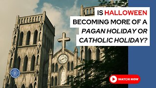 Is Halloween becoming more of a pagan holiday or Catholic holiday?